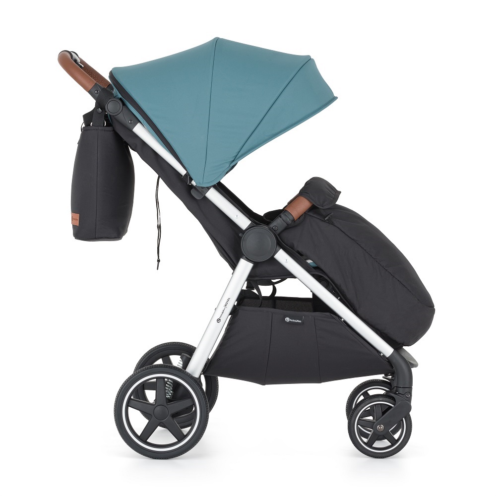 PETITE&amp;MARS Kočárek sportovní Royal3 Silver Ocean Blue