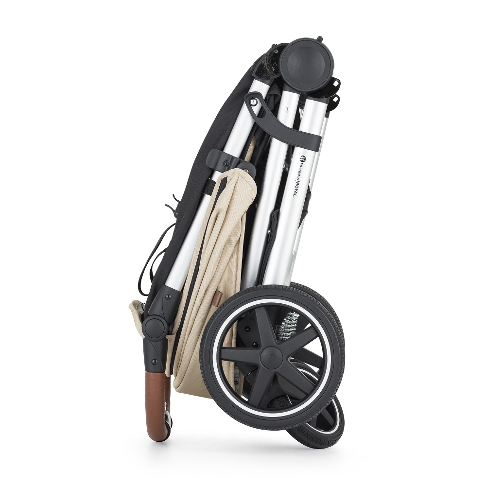 PETITE&amp;MARS Kočárek sportovní Royal3 Silver Sahara Beige