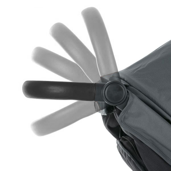 PETITE&amp;MARS Kočárek sportovní Street2 Air Black Limited 100 Faces Complete