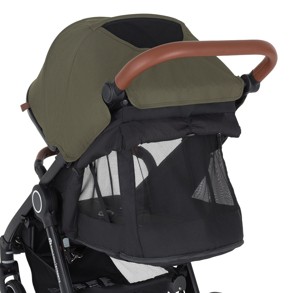 PETITE&amp;MARS Kočárek sportovní Street2 Air Black Limited 100 Faces Complete