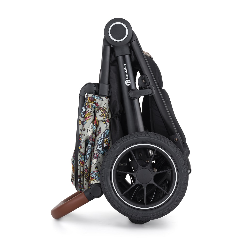 PETITE&amp;MARS Kočárek sportovní Street2 Air Oak Limited 100 Wonderland  Complete