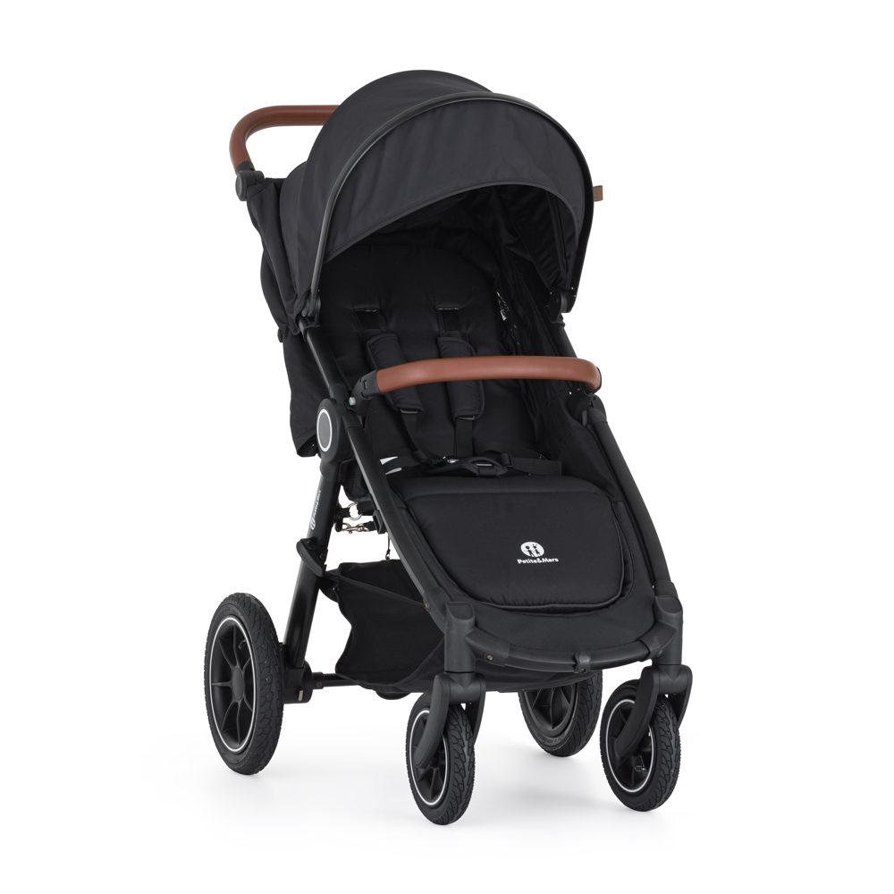 PETITE&amp;MARS Kočárek sportovní Street2 Air Oak Perfect Black