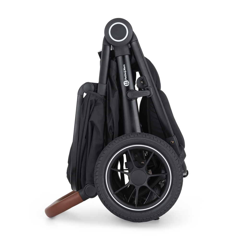 PETITE&amp;MARS Kočárek sportovní Street2 Air Oak Perfect Black