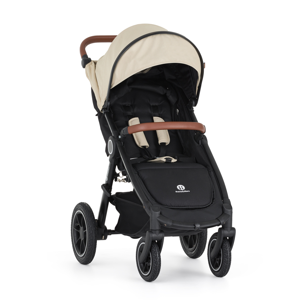 PETITE&amp;MARS Kočárek sportovní Street2 Air Oak Sahara Beige