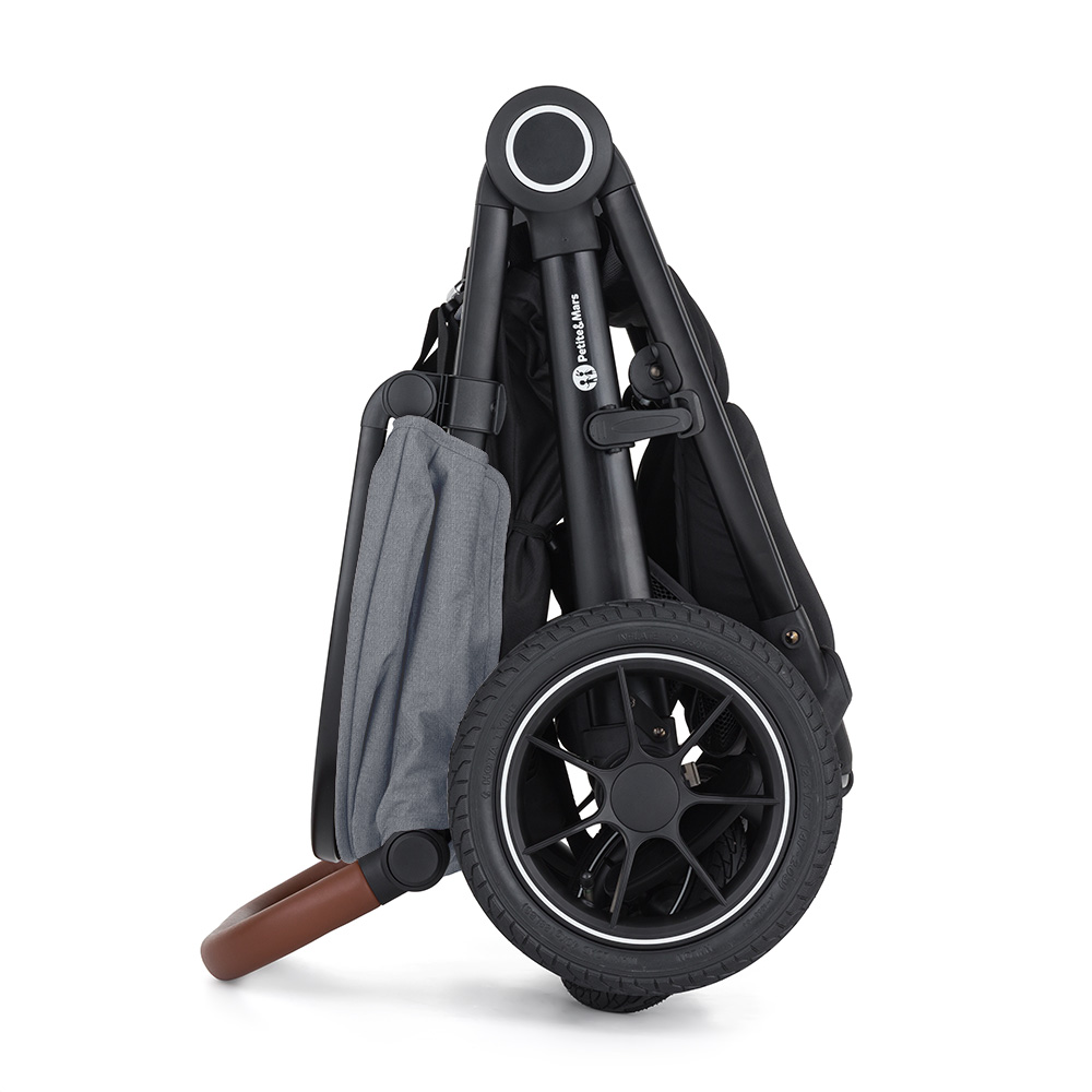 PETITE&amp;MARS Kočárek sportovní Street2 Air Oak Ultimate Grey