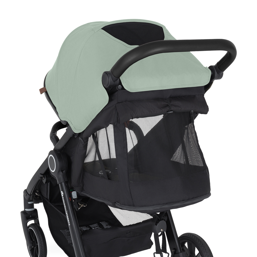 PETITE&amp;MARS Kočárek sportovní Street2 RWS Black Iron Green