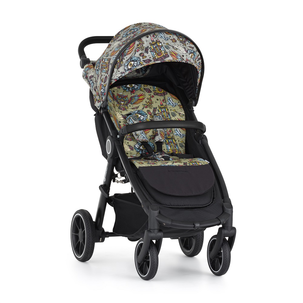 PETITE&amp;MARS Kočárek sportovní Street2 RWS Black Limited 100 Wonderland Complete