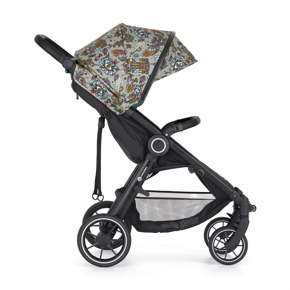 PETITE&amp;MARS Kočárek sportovní Street2 RWS Black Limited 100 Wonderland Complete