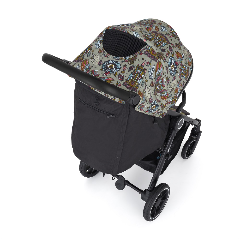 PETITE&amp;MARS Kočárek sportovní Street2 RWS Black Limited 100 Wonderland Complete