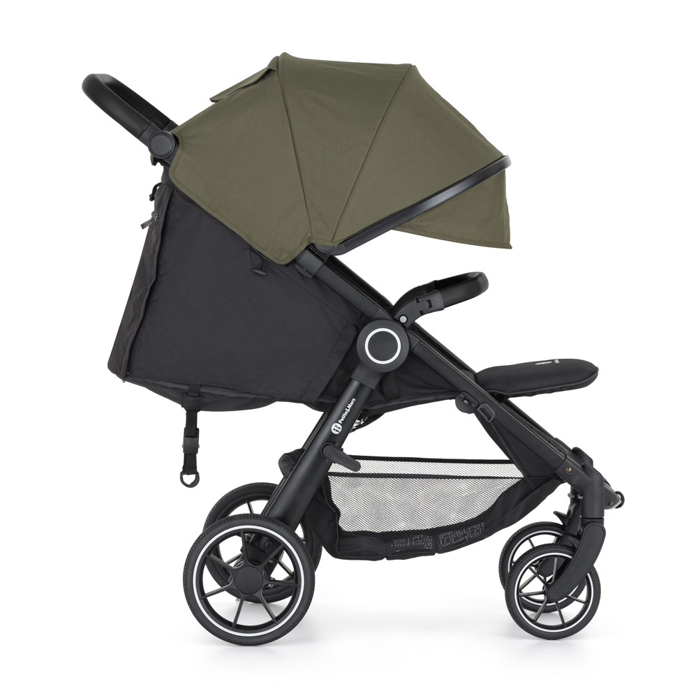 PETITE&amp;MARS Kočárek sportovní Street2 RWS Black Mature Olive