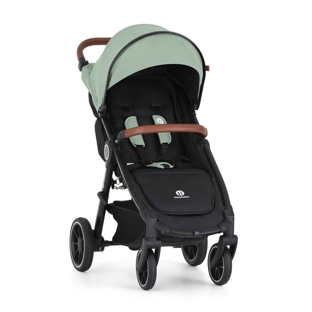 PETITE&amp;MARS Kočárek sportovní Street2 RWS Oak Iron Green 