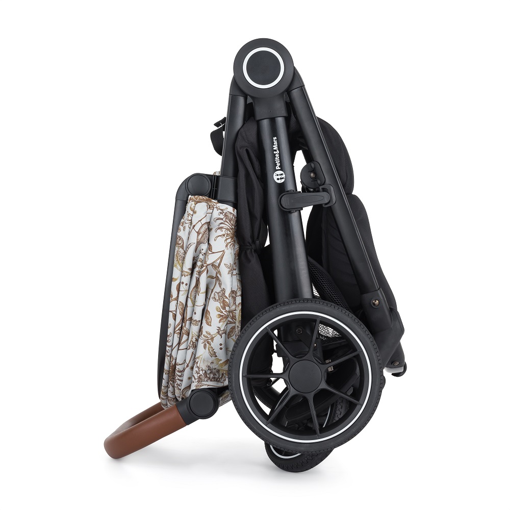 PETITE&amp;MARS Kočárek sportovní Street2 RWS Oak Limited 100 Elegant Birds Complete