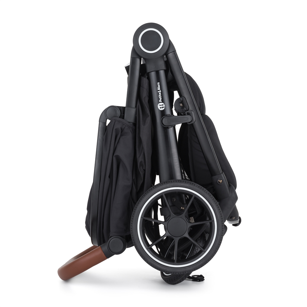 PETITE&amp;MARS Kočárek sportovní Street2 RWS Oak Perfect Black 