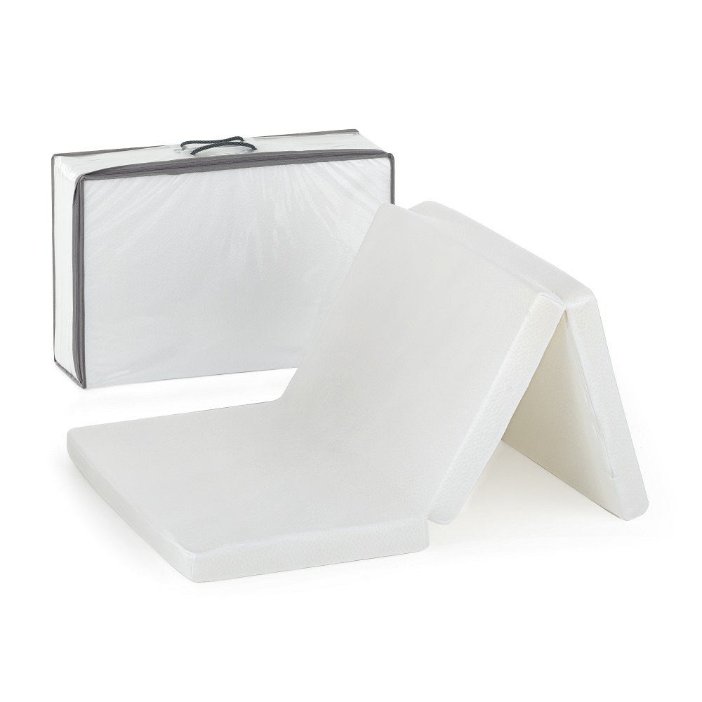 PETITE&amp;MARS Matrace cestovní skládací Foldie White