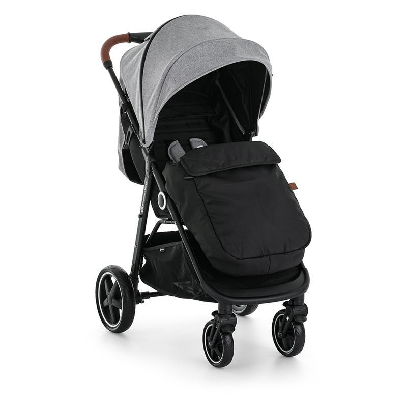 PETITE&amp;MARS Nánožník ke kočárku Street+, Royal, Move černý