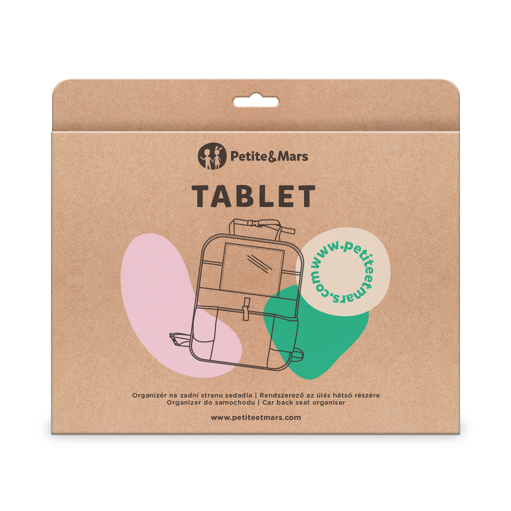 PETITE&amp;MARS Organizér na zadní sedadlo TABLET