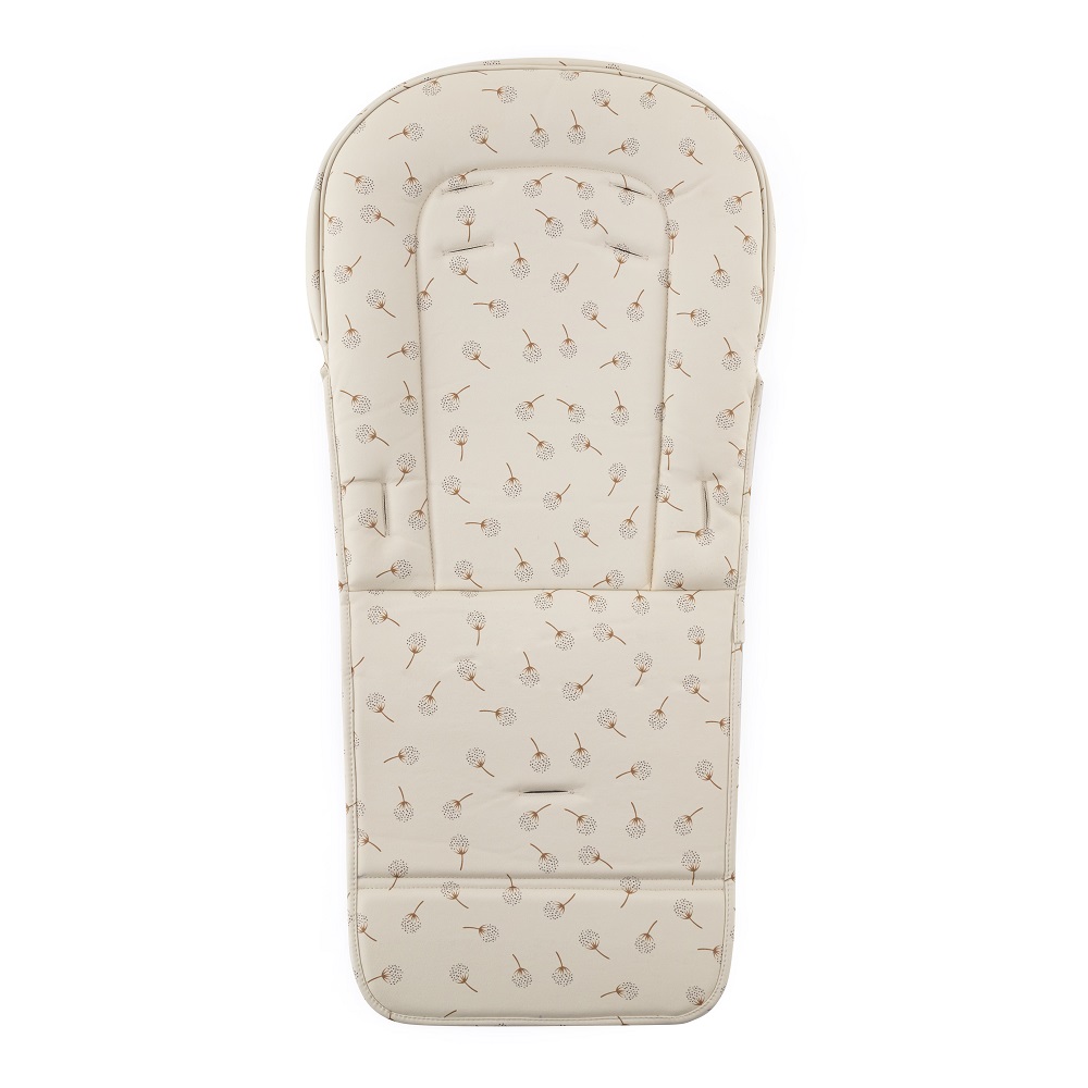 PETITE&amp;MARS Potah sedáku a podnos k dětské židličke Gusto Beige Dandelions