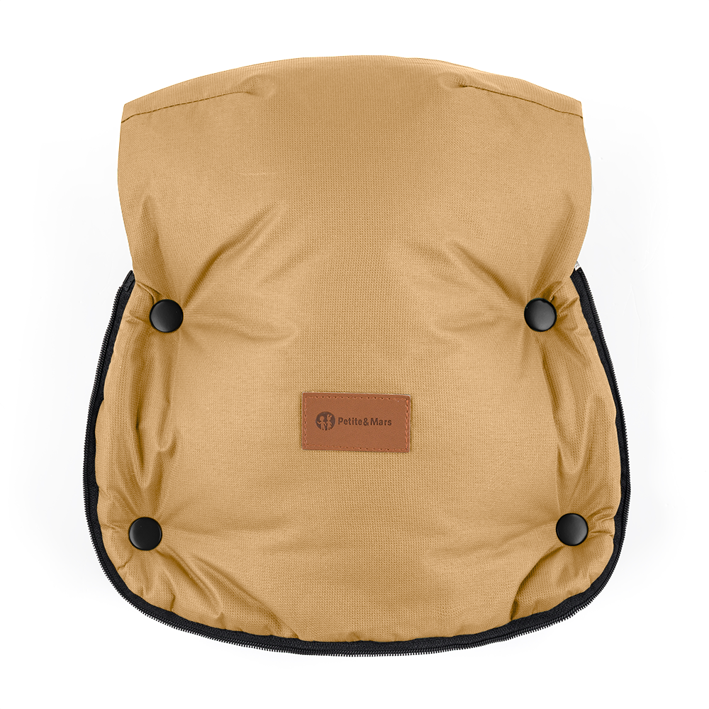 PETITE&amp;MARS Rukávník / rukavice Furry Elegant Caramel