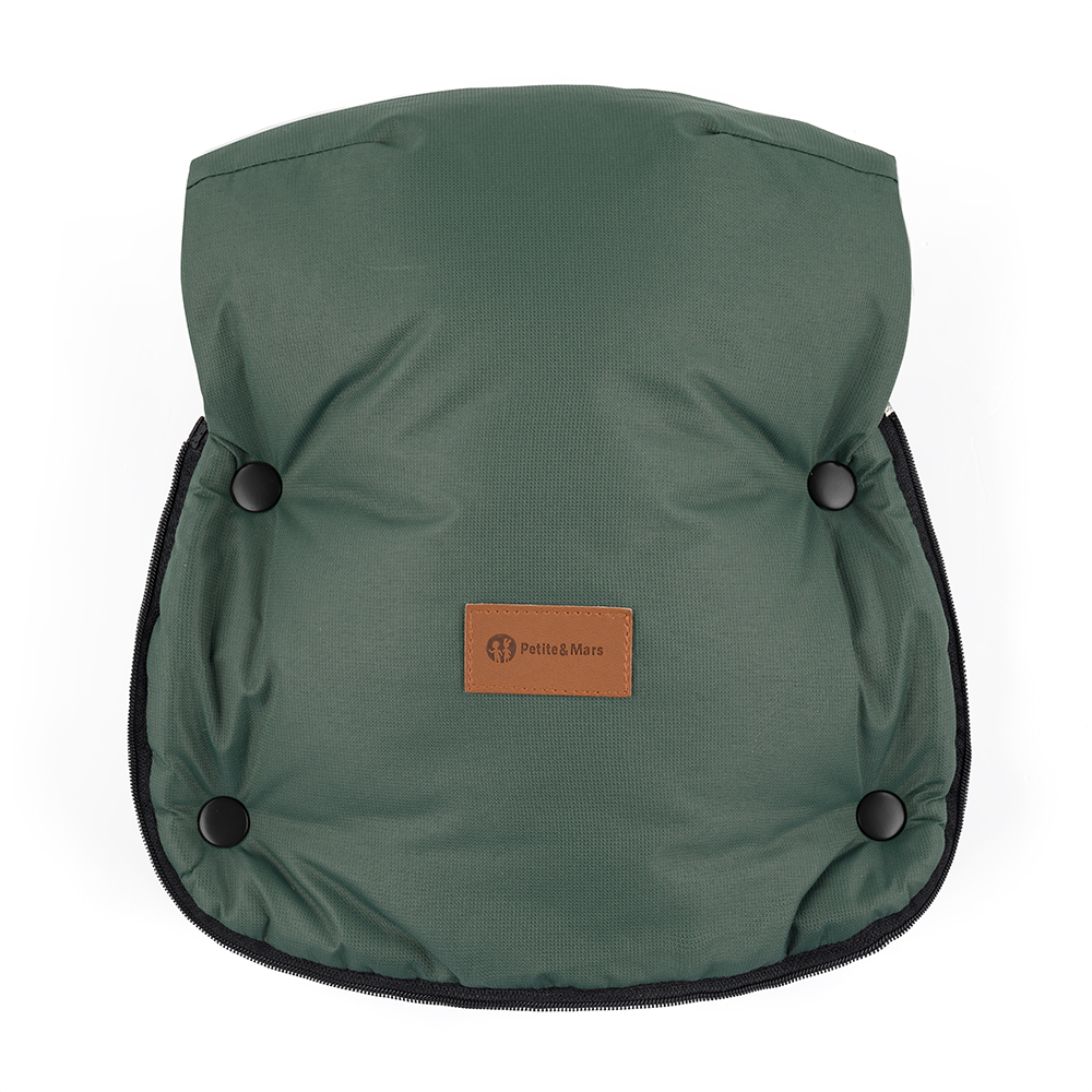 PETITE&amp;MARS Rukávník / rukavice Furry Veritable Khaki