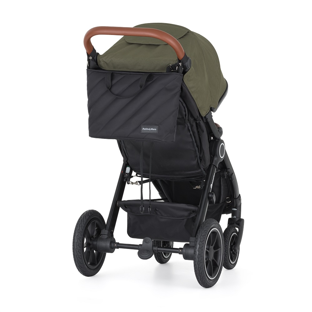 PETITE&amp;MARS Taška přebalovací Mia Absolute Black