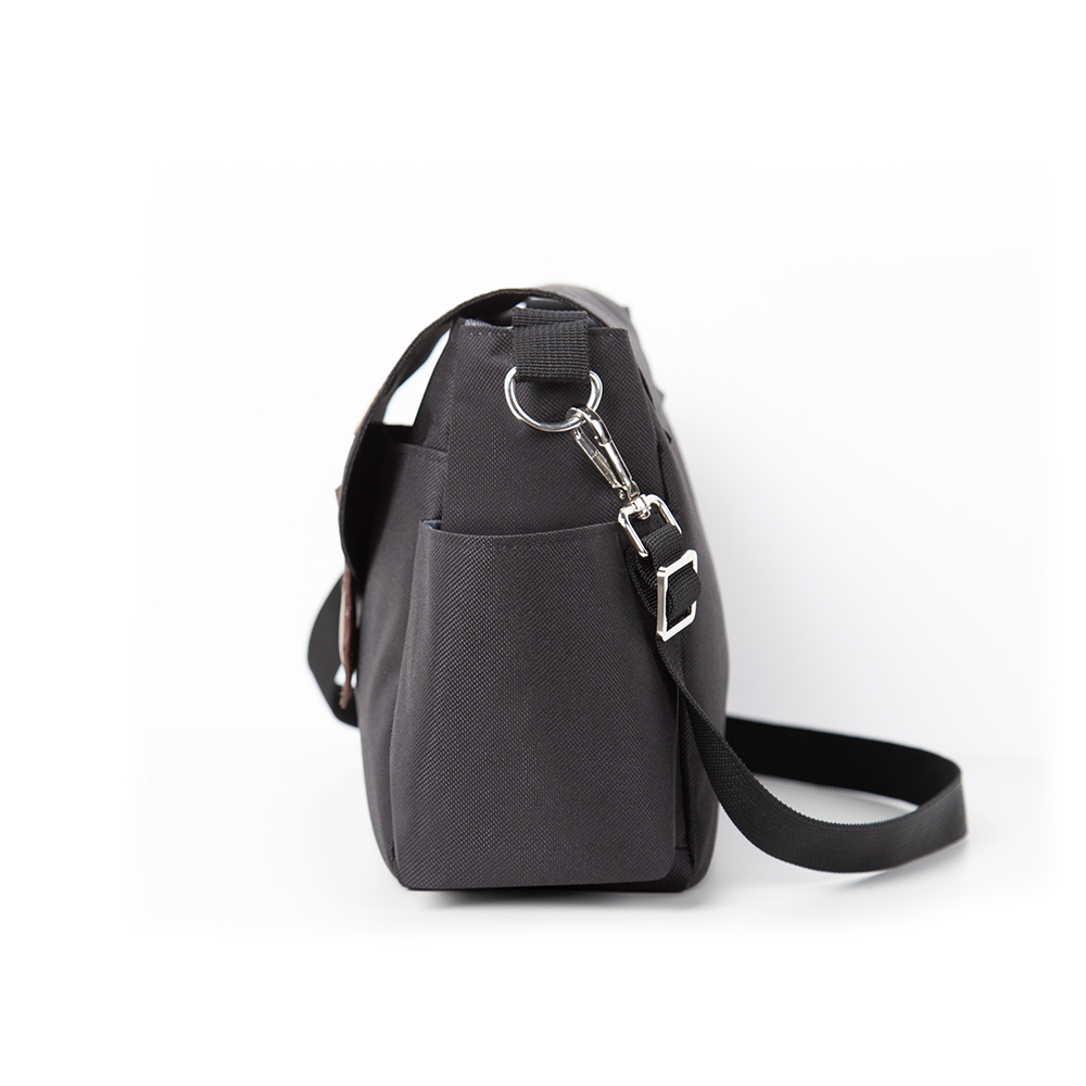 PETITE&amp;MARS Taška přebalovací Sara Black Brown