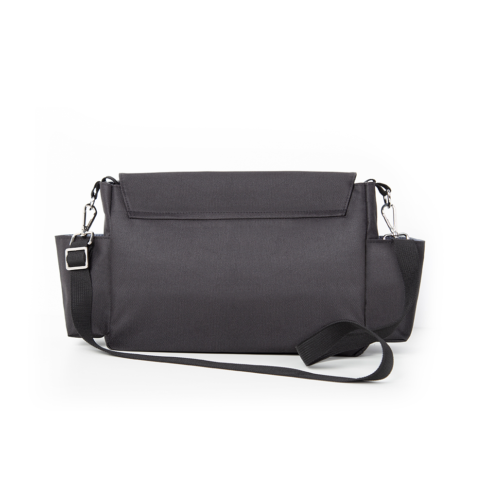 PETITE&amp;MARS Taška přebalovací Sara Black Brown