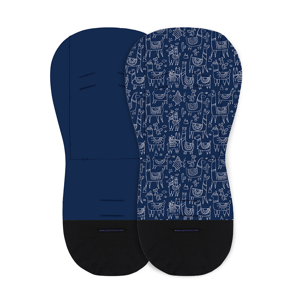 PETITE&amp;MARS Vložka do kočárku Foamy Blue Lama