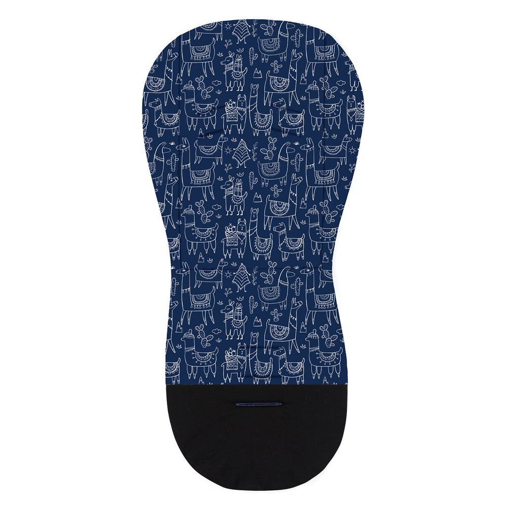 PETITE&amp;MARS Vložka do kočárku Foamy Blue Lama