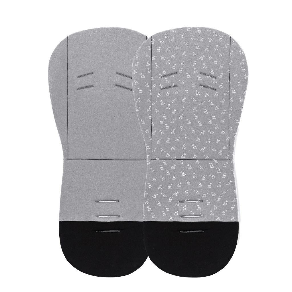 PETITE&amp;MARS Vložka do kočárku Foamy Grey Hills