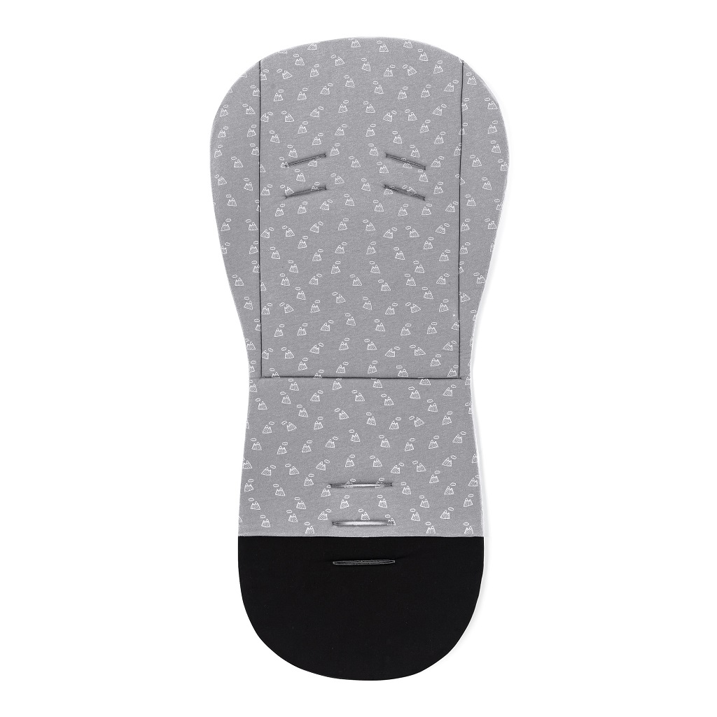 PETITE&amp;MARS Vložka do kočárku Foamy Grey Hills