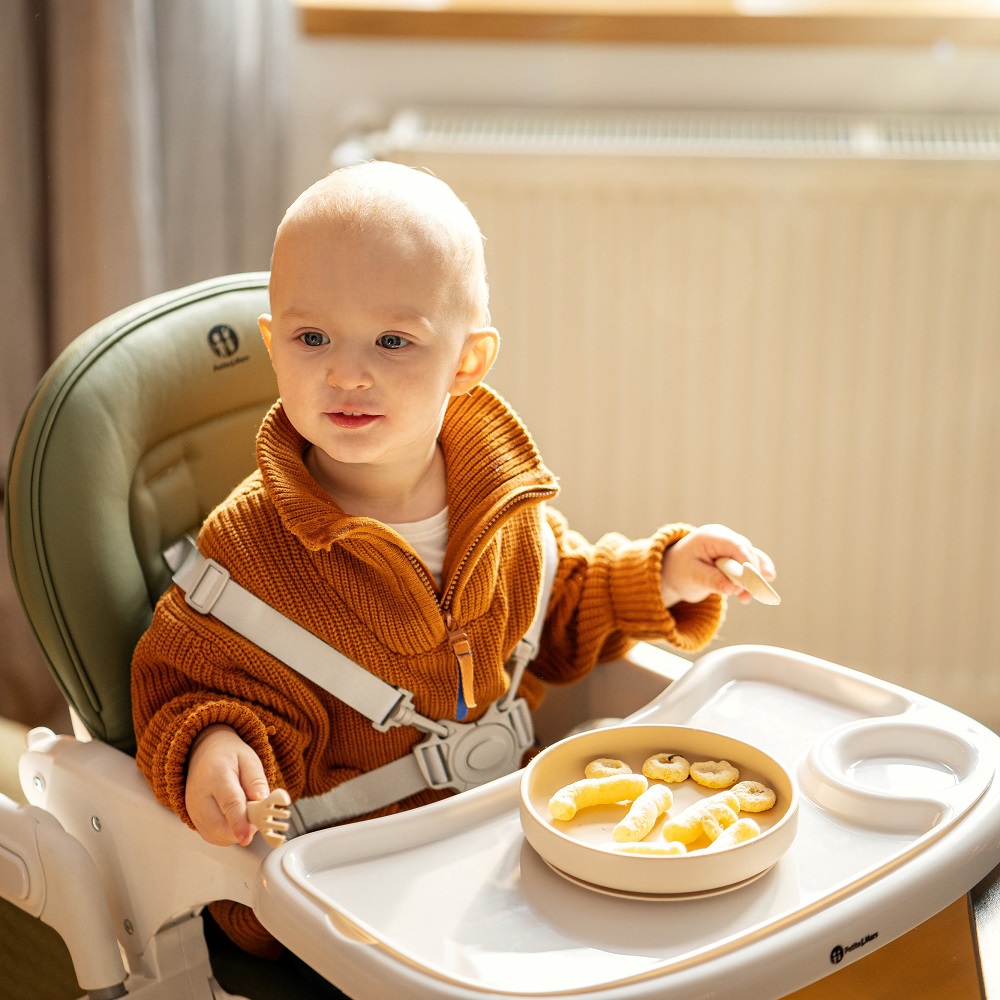 PETITE&amp;MARS Židlička jídelní Gusto Complete Pastel Beige