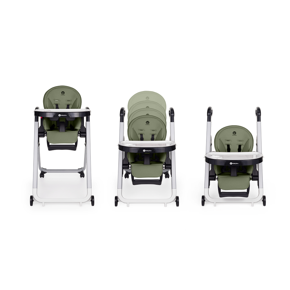 PETITE&amp;MARS Židlička jídelní Tasty Mature Olive