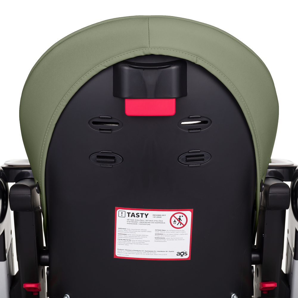 PETITE&amp;MARS Židlička jídelní Tasty Mature Olive