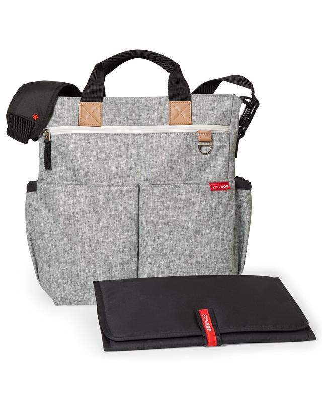 SKIP HOP Taška přebalovací Duo Signature grey melange
