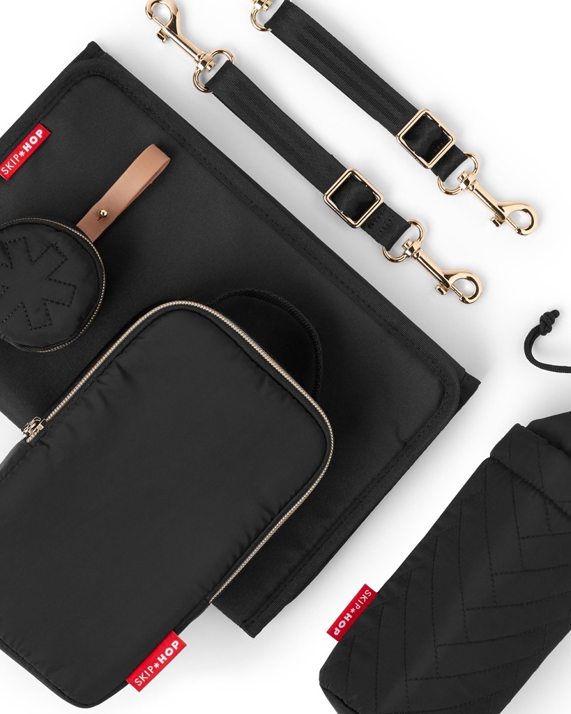 SKIP HOP Taška přebalovací/batoh 6v1 Suite Set Black