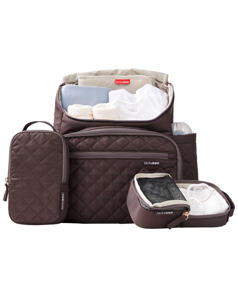 SKIP HOP Taška přebalovací/batoh Forma Chocolate