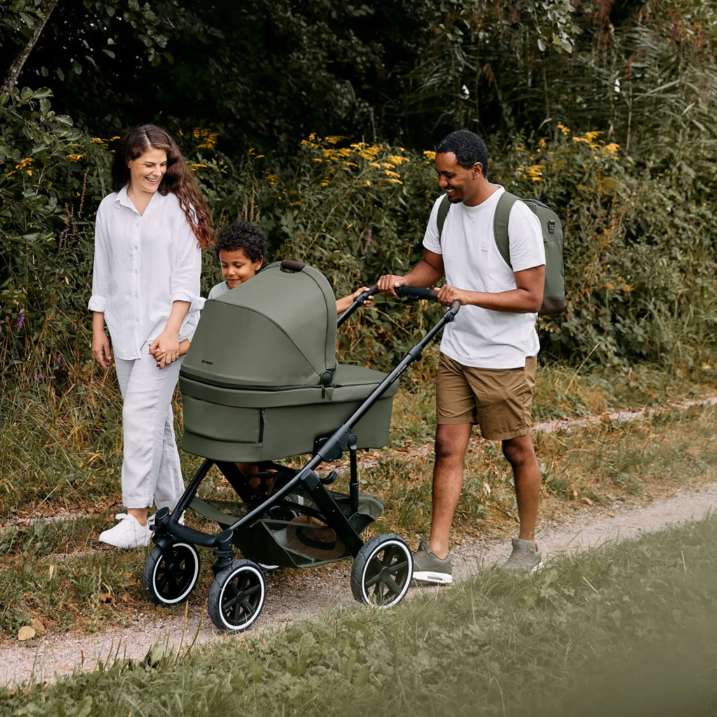 ABC DESIGN Kočárek kombinovaný  Salsa 5 Air nature 2025 + adaptér pro autosedačku zdarma