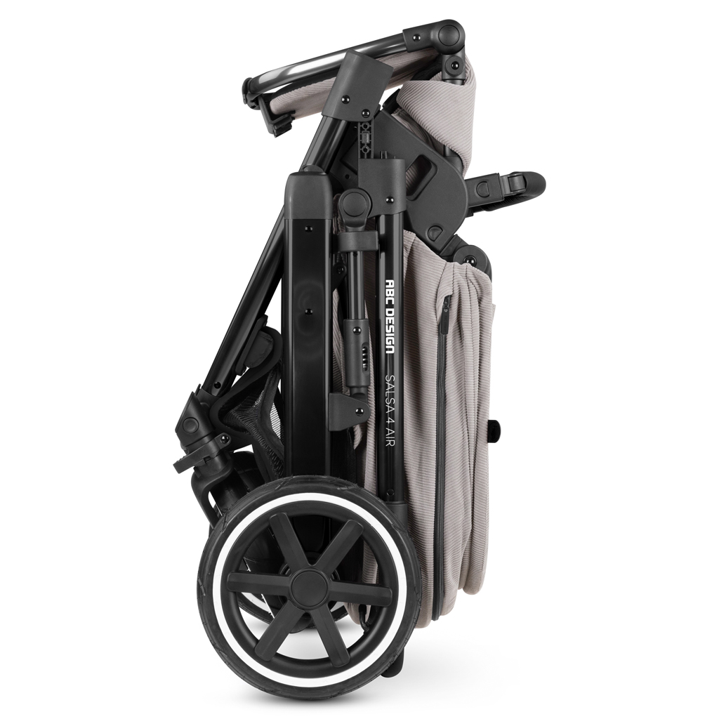 ABC DESIGN Kočárek kombinovaný Salsa 4 Air biscuit 2024 + adaptér pro autosedačku zdarma