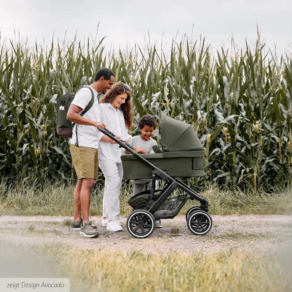 ABC DESIGN Kočárek kombinovaný Salsa 5 Air avocado 2025 + adaptér pro autosedačku zdarma