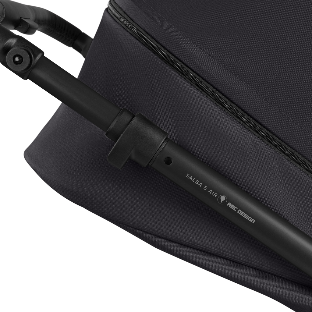 ABC DESIGN Kočárek kombinovaný Salsa 5 Air coal 2025 + adaptér pro autosedačku zdarma