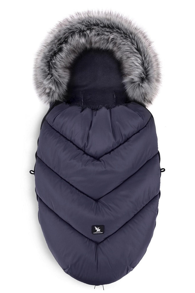 COTTONMOOSE Fusak do kočárku Moose Yukon Graphite