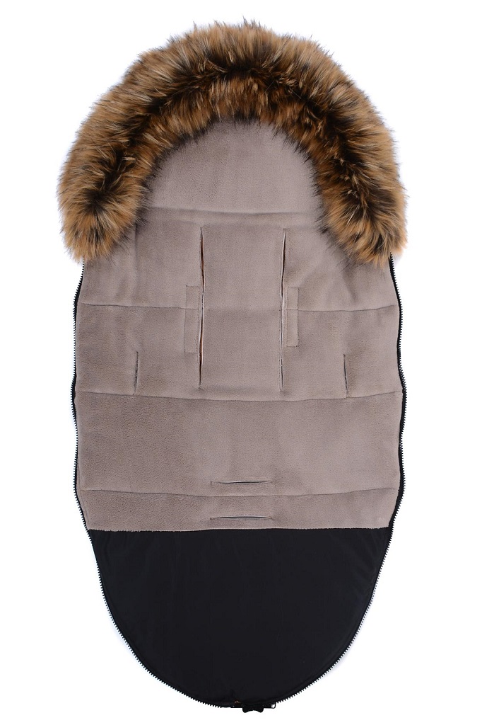 COTTONMOOSE Fusak do kočárku Moose Yukon Gray