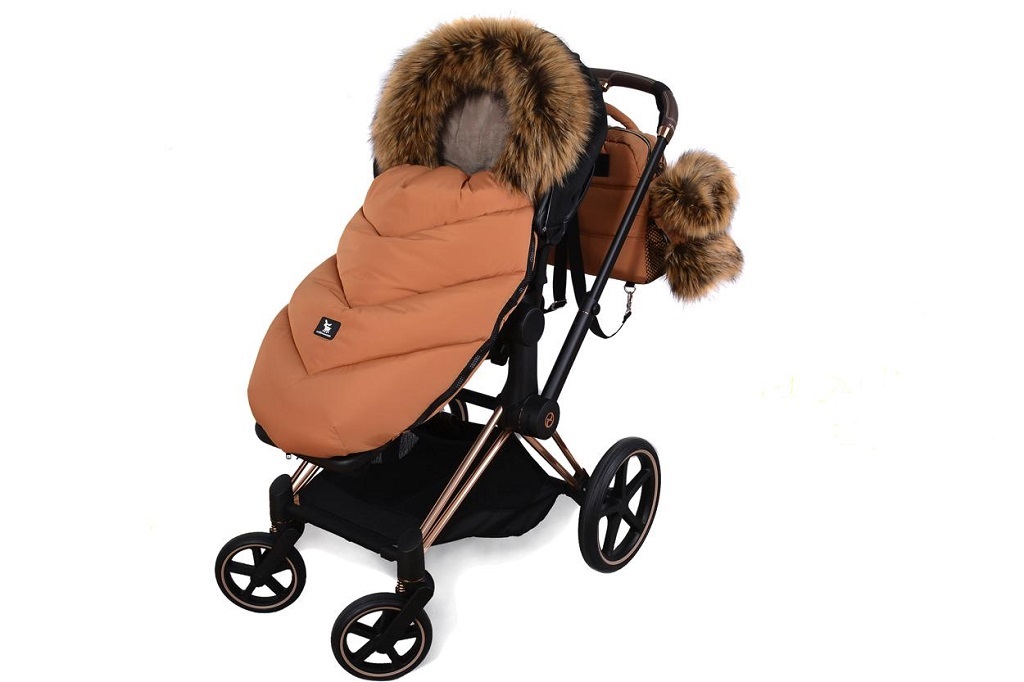 COTTONMOOSE Fusak do kočárku Moose Yukon Gray