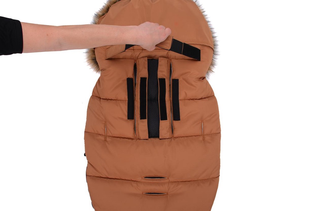 COTTONMOOSE Fusak do kočárku Moose Yukon Gray