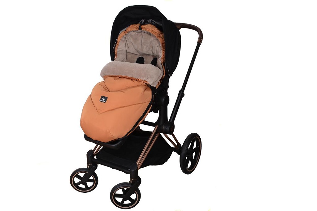 COTTONMOOSE Fusak do kočárku Moose Yukon Gray