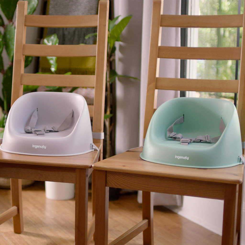 INGENUITY Podsedák na jídelní židličku My Spot™ Teal 6m+, do 15kg