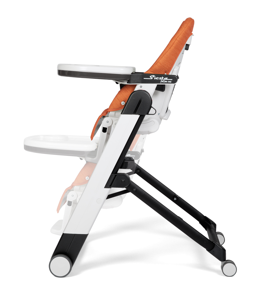 PEG PÉREGO Židlička jídelní Siesta Follow Me 2022 Ice +hrazda zdarma