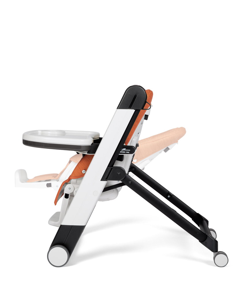 PEG PÉREGO Židlička jídelní Siesta Follow Me 2022 Ice +hrazda zdarma