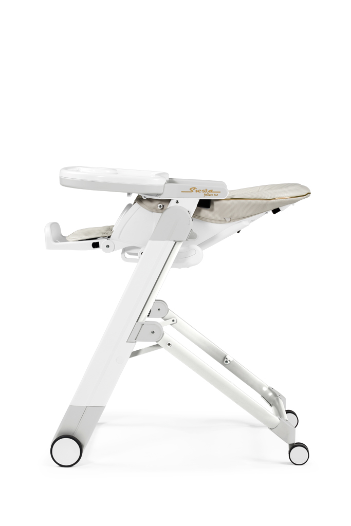 PEG PÉREGO Židlička jídelní Siesta Follow Me Lucent 2022 +hrazda zdarma