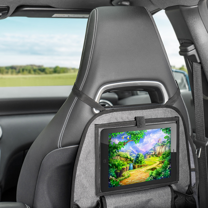 REER Organizér na sedadlo s kapsou na tablet TravelKid Entertain